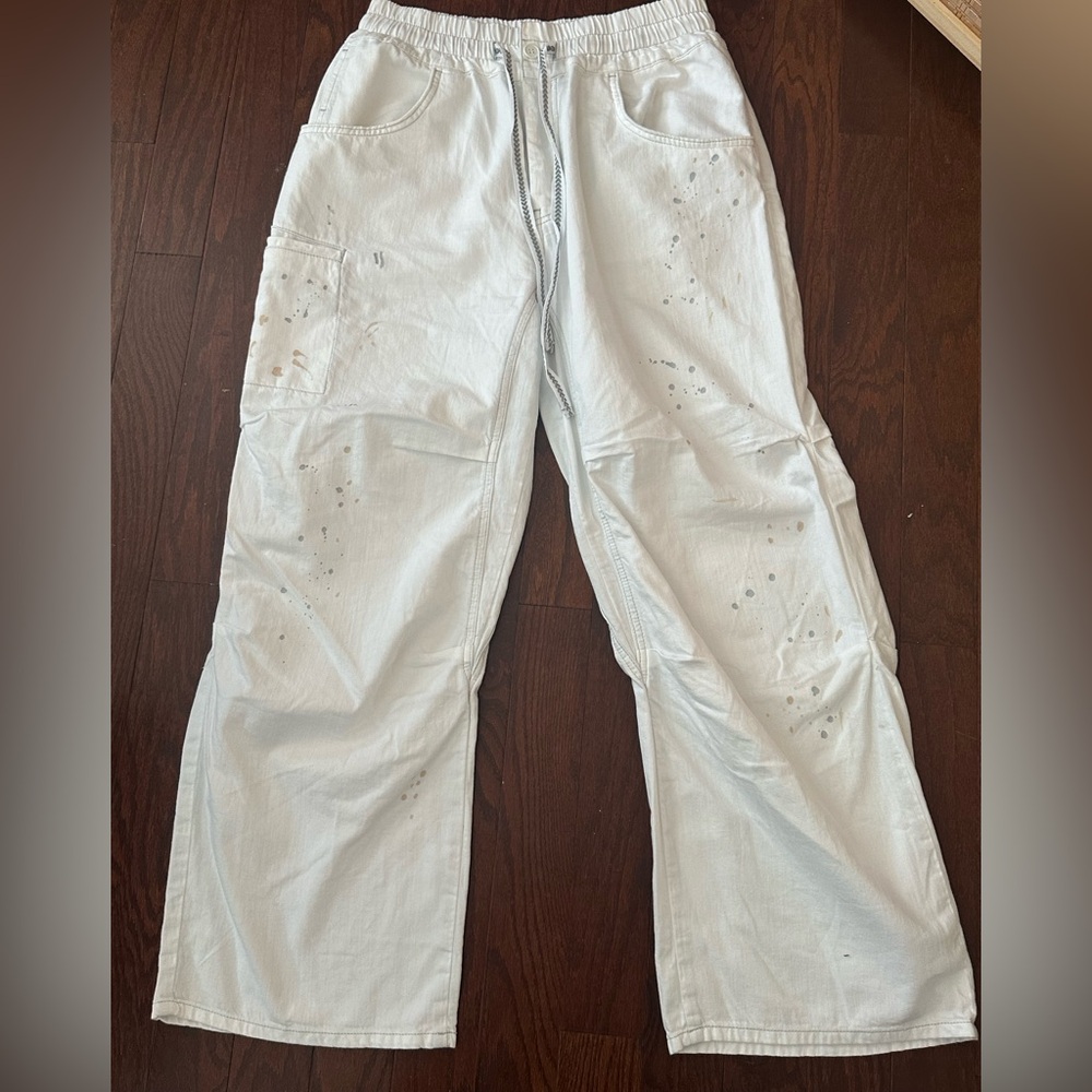 We The Free White Painter’s Pants
